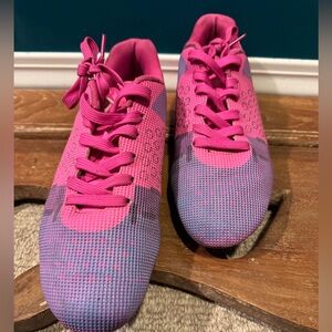 Pink and Purple girls Soccer Cleats